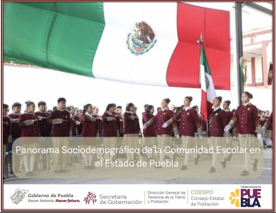 Panorama Sociodemográfico de la Comunidad Escolar en el Estado de Puebla
