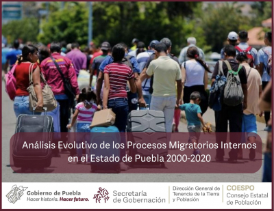 Análisis Evolutivo de los Procesos Migratorios Internos en el Estado de Puebla 2000-2020